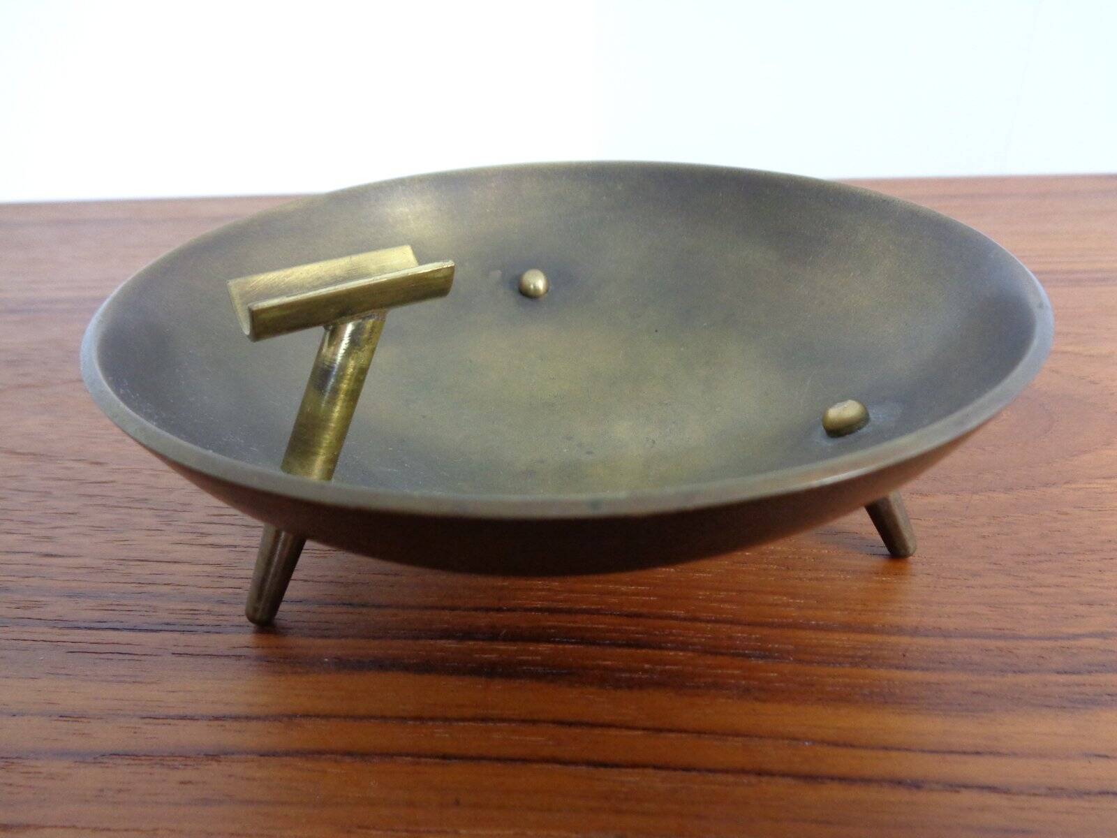Mid-Century Brass Ashtray, 1960s