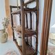 Vintage rattan shelf
