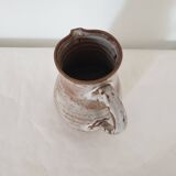Ceramic pitcher signed Roger Jacques (Saint Amand)