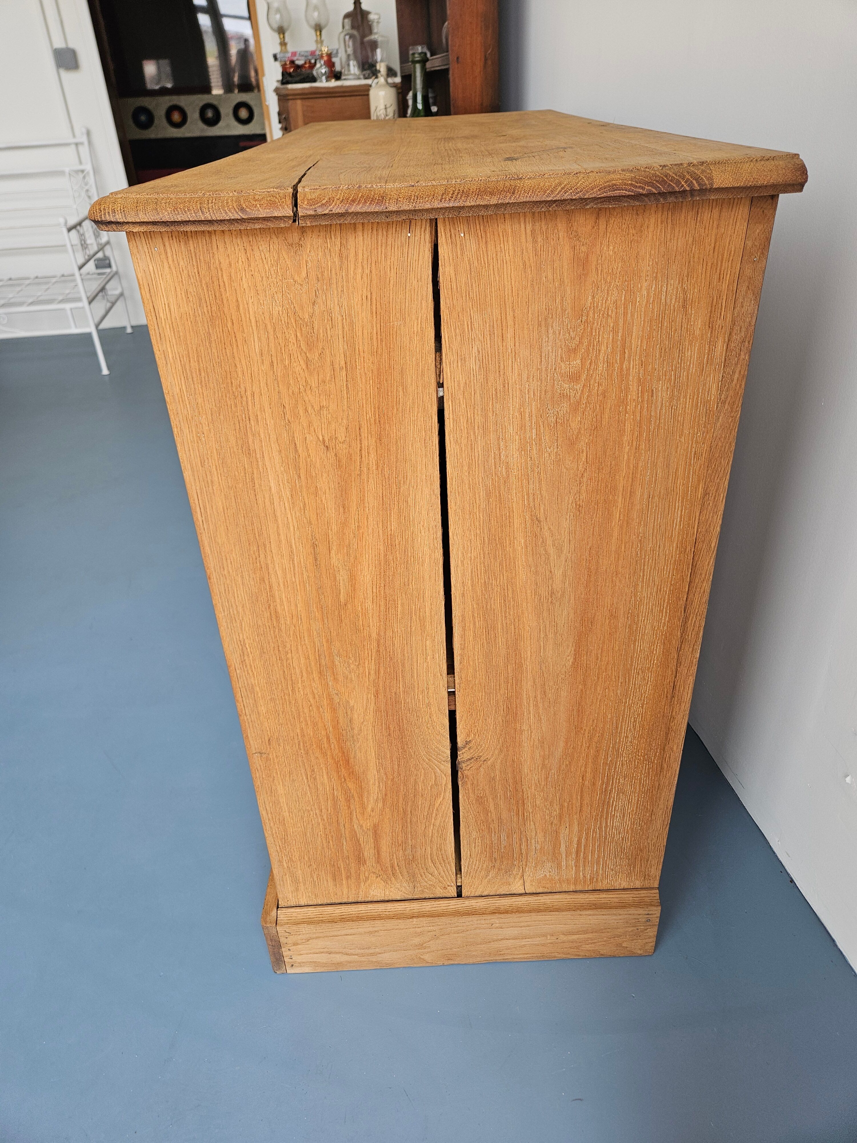 Buffet bois aerogommé et restauré