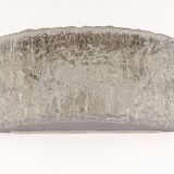 Simple Murano glass wall light by Kaiser, Germany, 1970s.