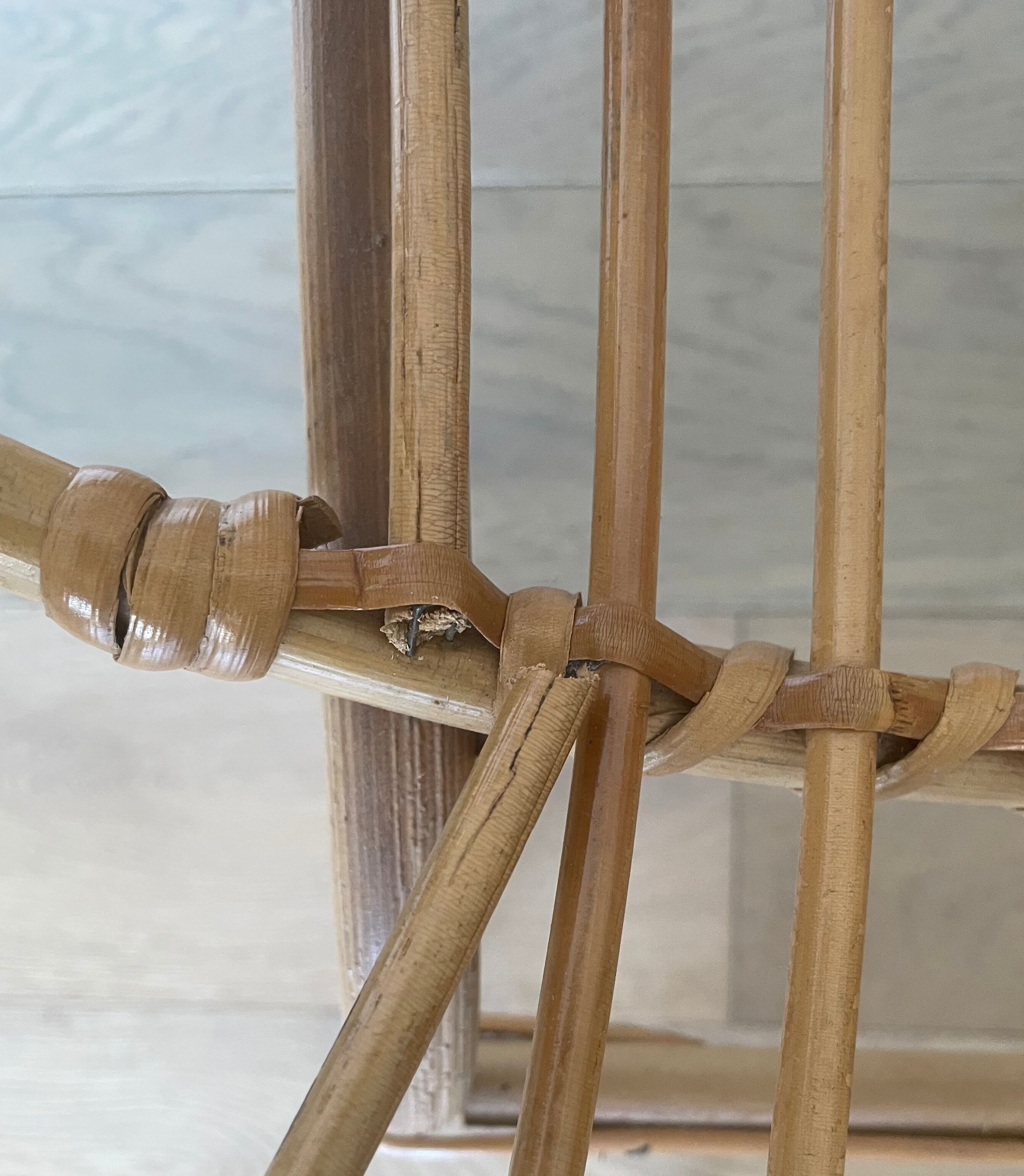 Rattan children's chair