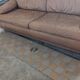 Designer leather sofa