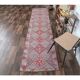 1970s 2'6x10'9 ft. Oushak Turkish handwoven runner rug  79x333