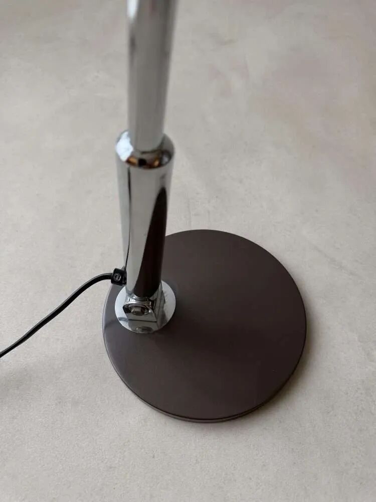 Hala desk lamp model 144 Busquet bronze brown 1950s