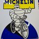 Michelin sheet metal advertising plate