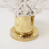 Pair of Design Table or Wall Lamps by Preciosa, Kamenicky Senov, Czechoslovakia, 1960's.