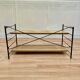 Modular metal and wood shelf design from the 1960s.
