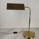 Lampe de Bureau Ajustable en Laiton Doré – Design Allemand, Années 70