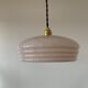 Pink Clichy glass pendant lamp