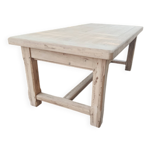 Table de ferme chêne - rallonge