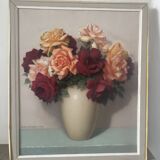 Pastel signed from the 50s