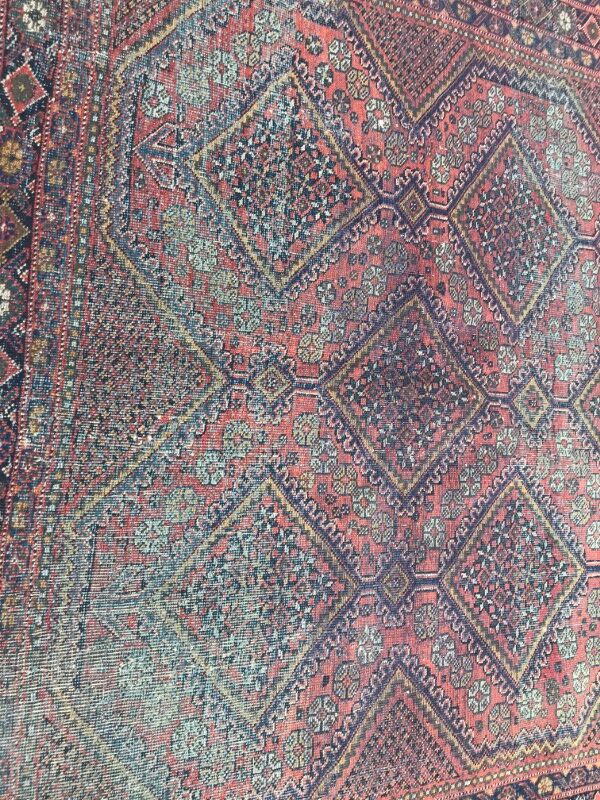 Vintage iran afshar 187 x 242 cm carpet