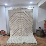 Handmade wool Berber rug 250x150 cm