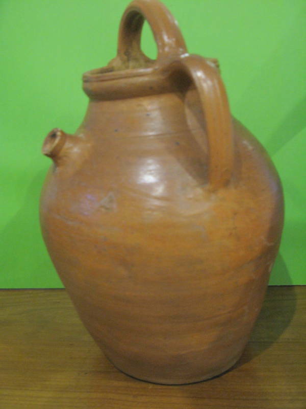 Pottery jug old jar sandstone