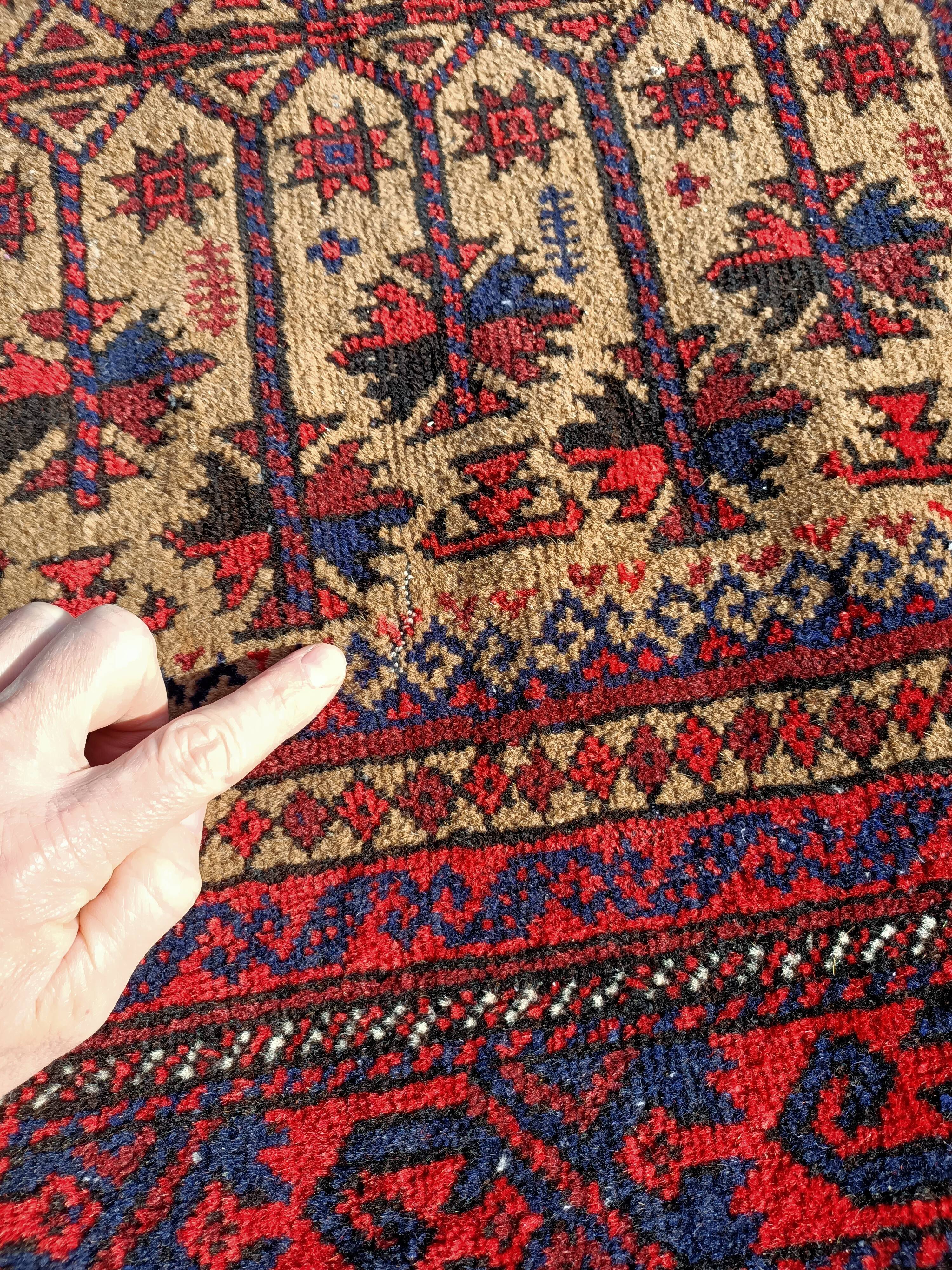 Old carpet Afghan-Baloch 150x92 cm