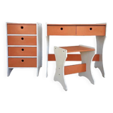 Vintage Children's Shelf Office Set