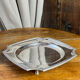 Silver-plated metal plate, Gallia model, Christofle