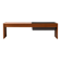 Table basse, jardinière scandinave en teck, années 1960
