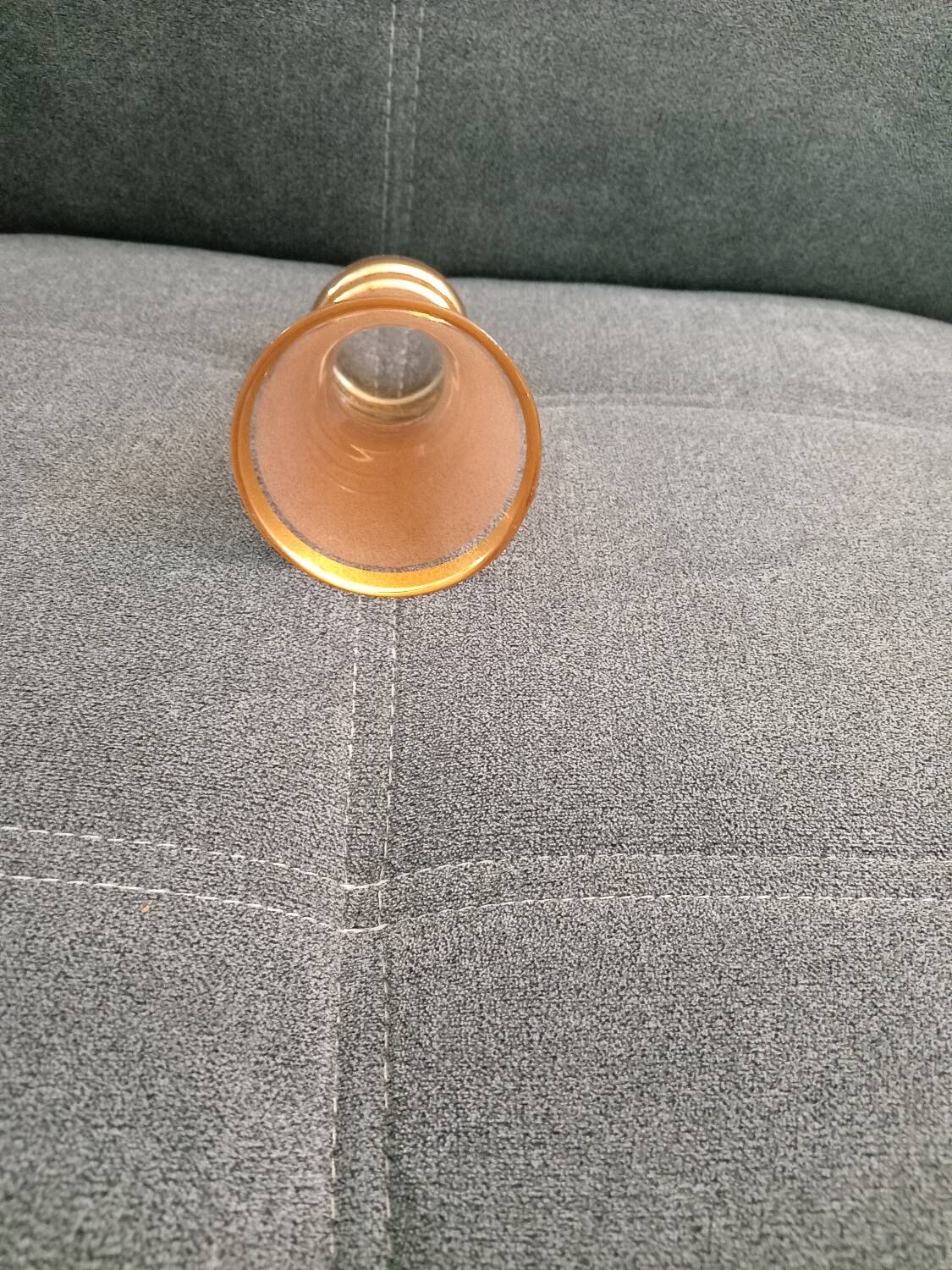 Art and Deco granite vase