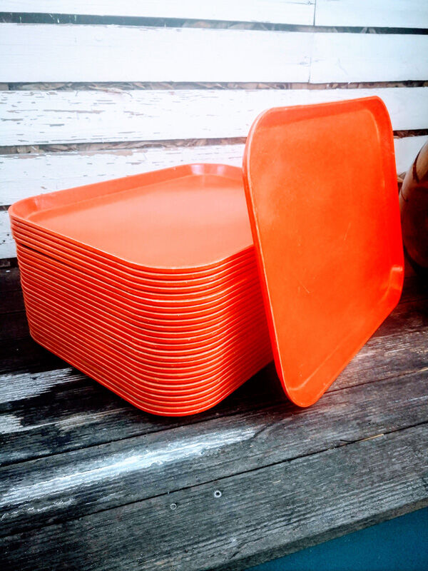 Orange fiberglass top