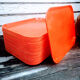 Orange fiberglass top