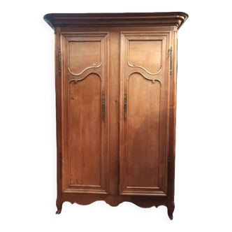 Louis XV wardrobe in light oak
