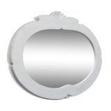 Miroir dans un cadre en pin, design danois, années 1960, production : Danemark