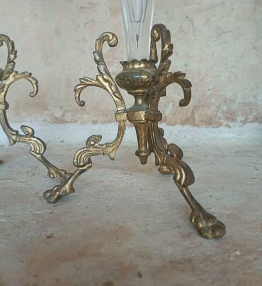 Paire de vases, cornets XIXème
