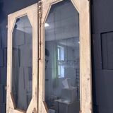 Art Deco double-leaf glass door