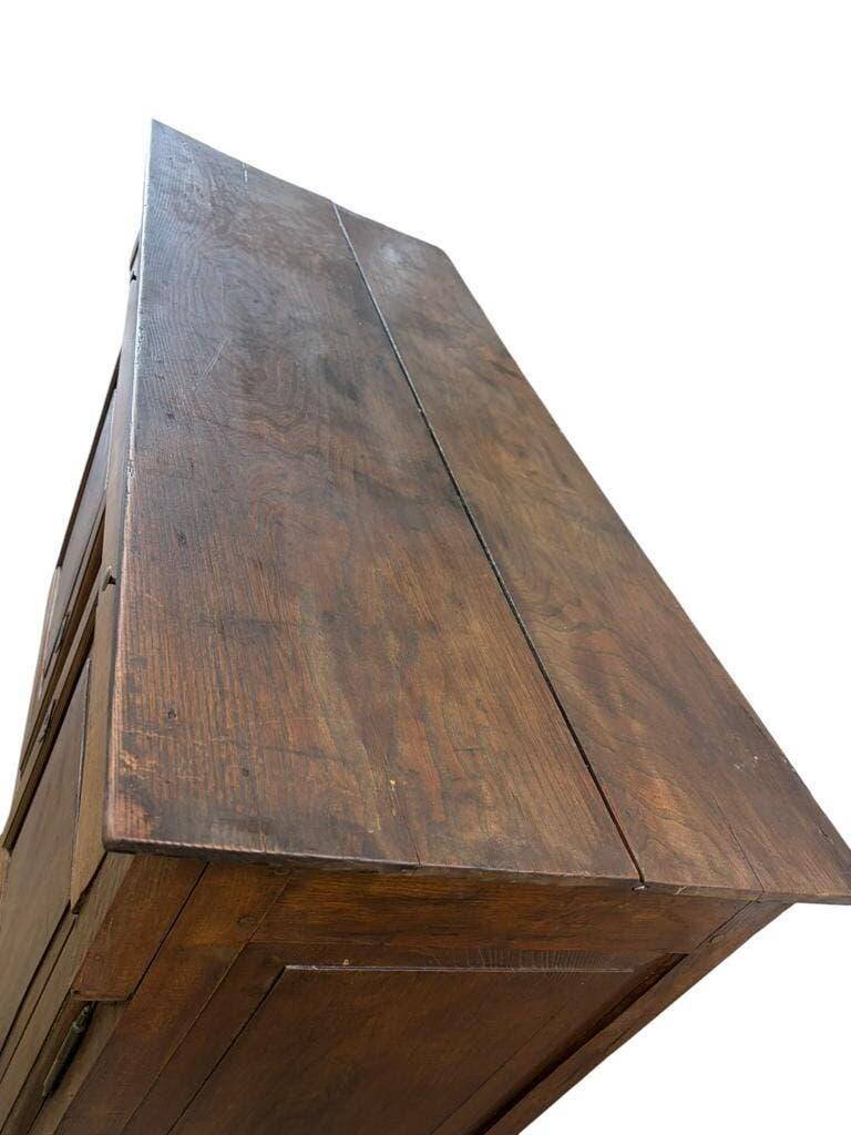 Buffet vintage en bois brun