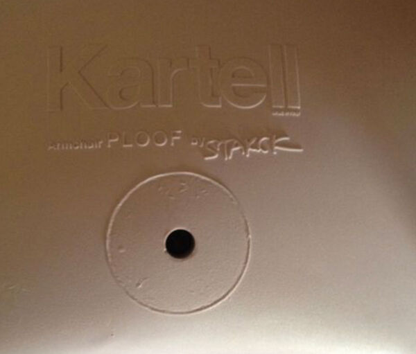 Fauteuil Ploof de philippe starck chez kartell