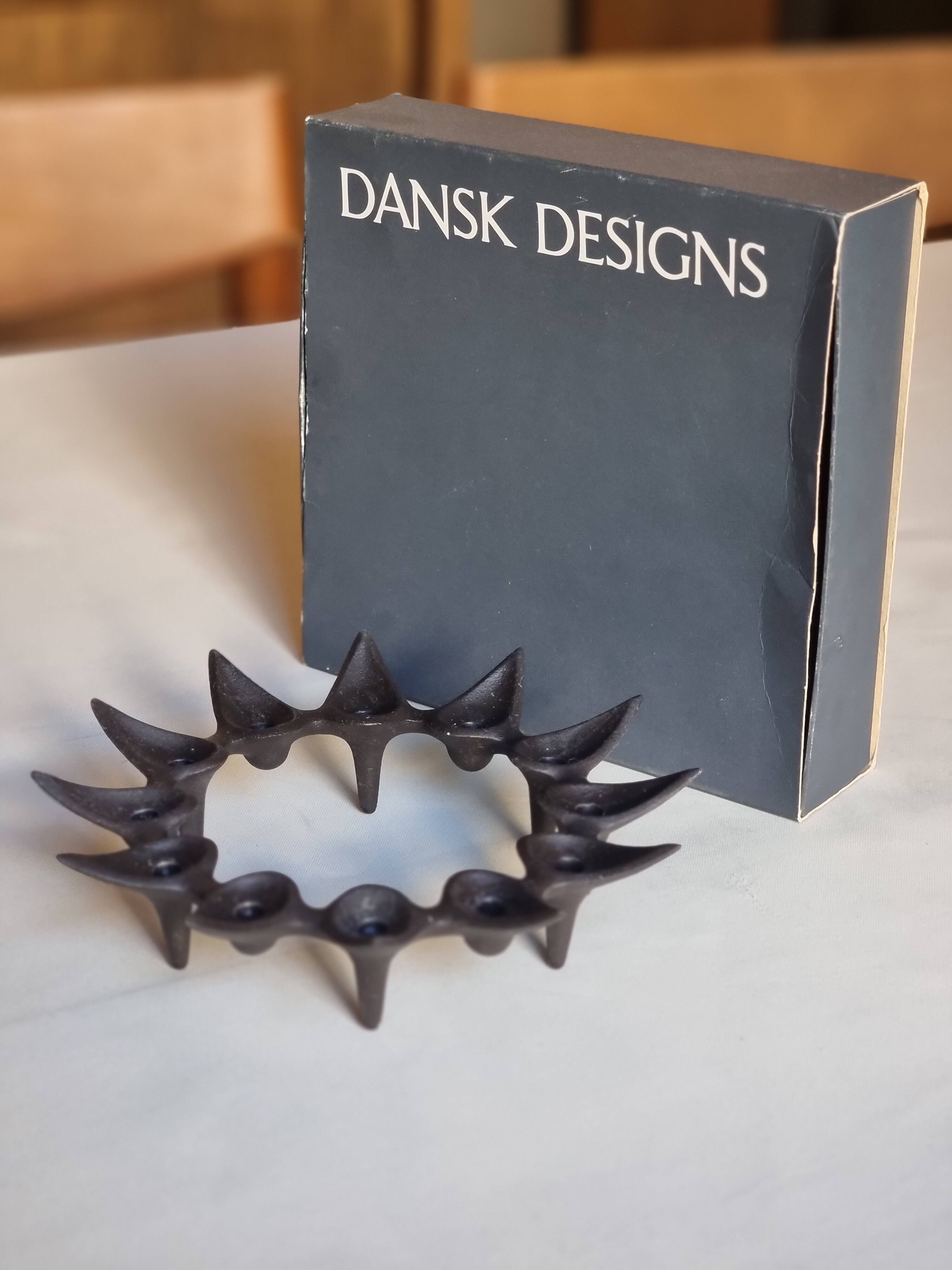 Quistgaard cast iron candle holder for Dansk design