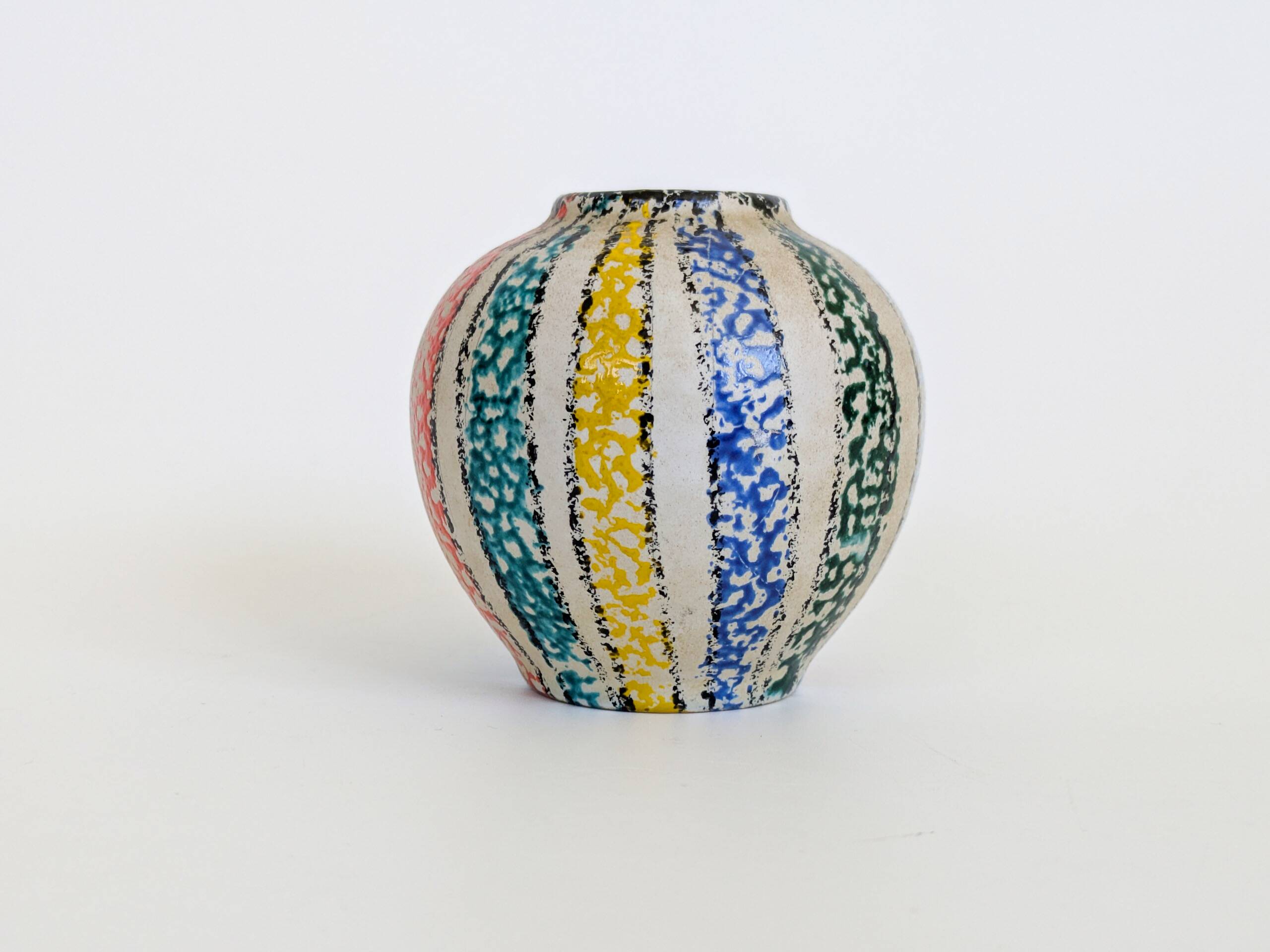 Mini Vase Scheurich Céramique Ouest Allemande Années 60