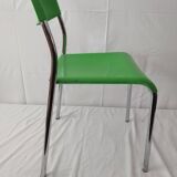 6 vintage MULLCA Green Apple chairs
