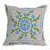 Housse de coussin brodée vintage 41x41 cm