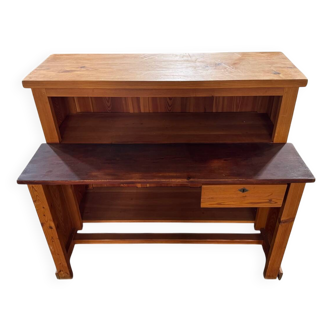 Bureau en pichepin  vintage