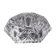 Empty pocket/Ashtray octagonal shape Diamond in finely cut Bohemian crystal, vintage