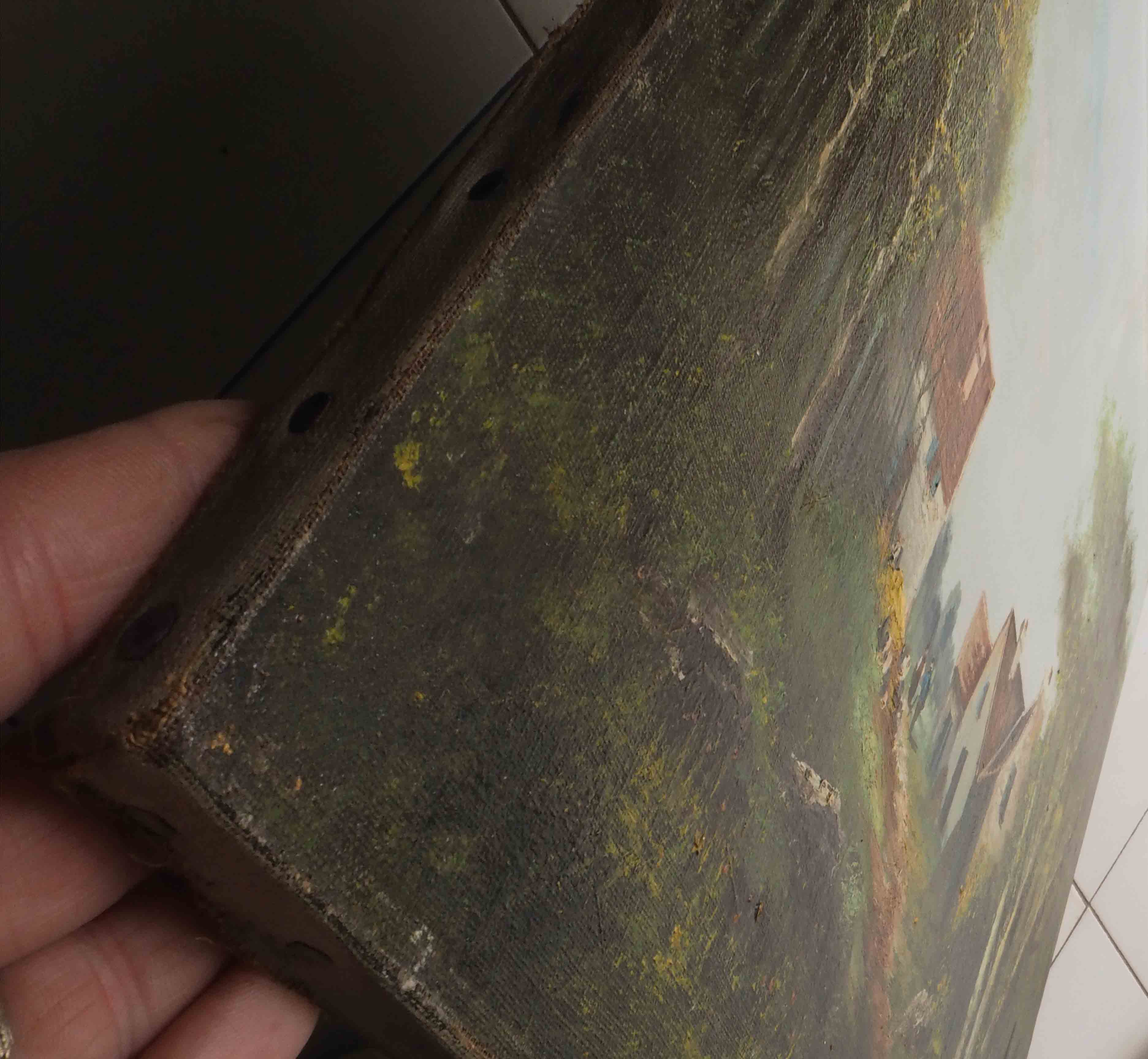 Table Tree-lined and lively village outing, HST end 19th