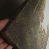 Table Tree-lined and lively village outing, HST end 19th