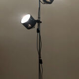 Floor lamp two spots of FAEL Luce, Italy 70s