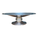 Grande coupe / centre de table métal argenté Christofle Art Déco - 33 cm