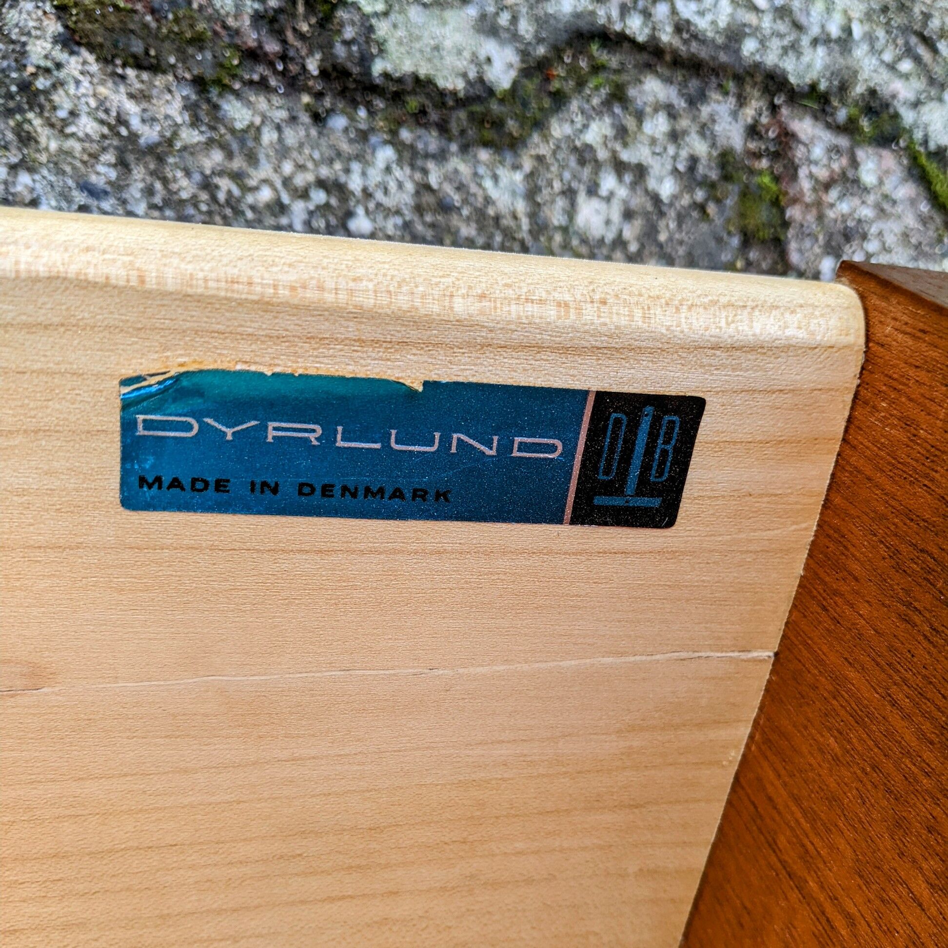 Danish teak chest of drawers by Dyrlund, 1960