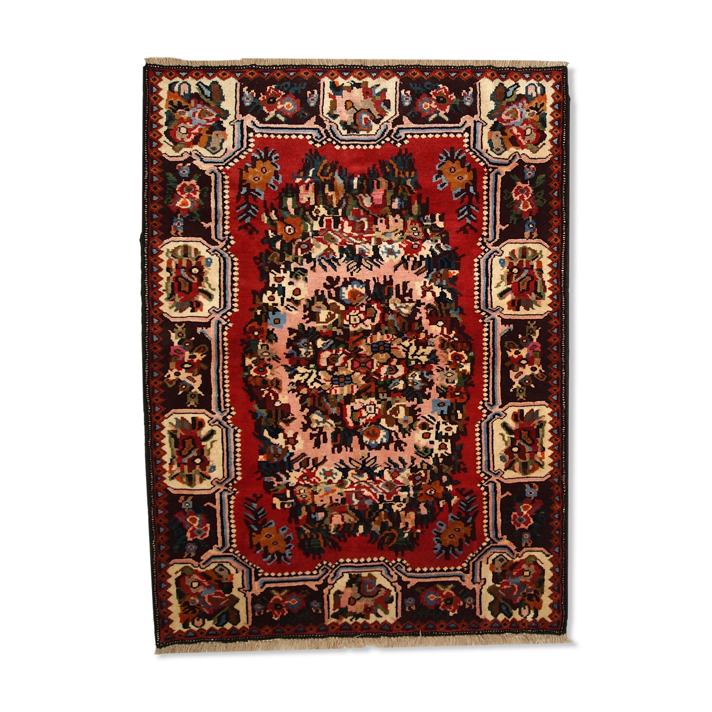 Carpet Persian Bahtiari 114cm x 152cm 1970 s