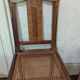 Set of 6 Louis XVI chairs in marquetry wood and caning.