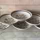 Lot of 6 deep plates with thistles