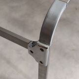 Vintage coffee table 1970 aluminium