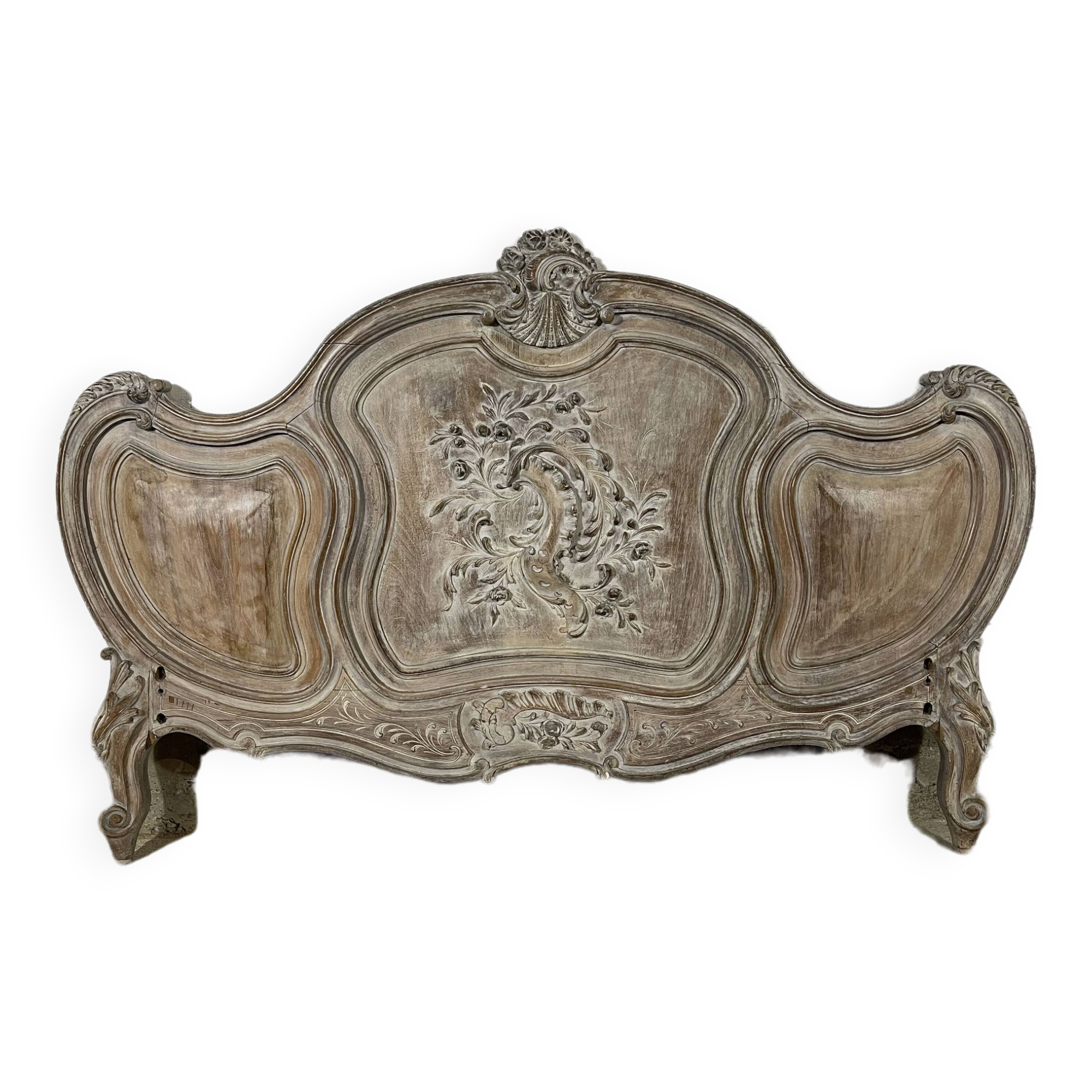Louis XV rocaille headboard