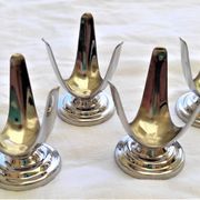 Stainless steel shell 18/10 : " letang and remy " vintage 1 set of 4