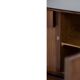 Vintage Rare Large French Art Deco Walnut Sideboard, 1920s